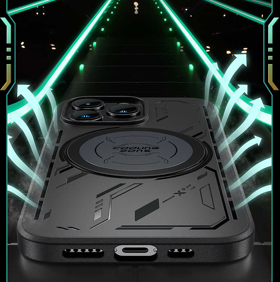 Benks iPhone 13 Pro Max Kılıf Isınmayı Önleyici Magnetic Oyuncu Telefon Kılıfı - 4 Benks iPhone 13 Pro Max Kılıf Isınmayı Önleyici Magnetic Oyuncu Telefon Kılıfı - 4